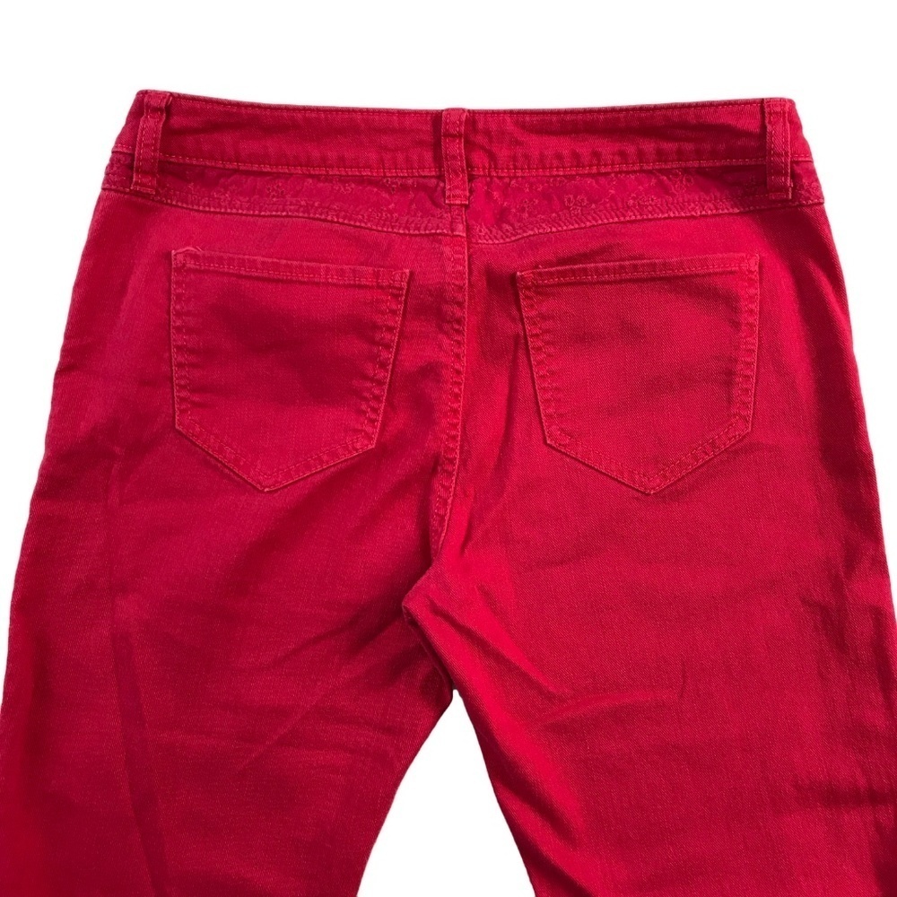 Elle Pink Skinny Crop Jeans​​